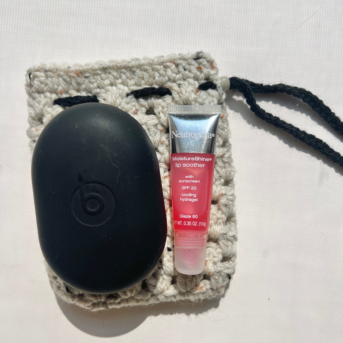 Grey + Black Carry All Pouch (2 Sizes)