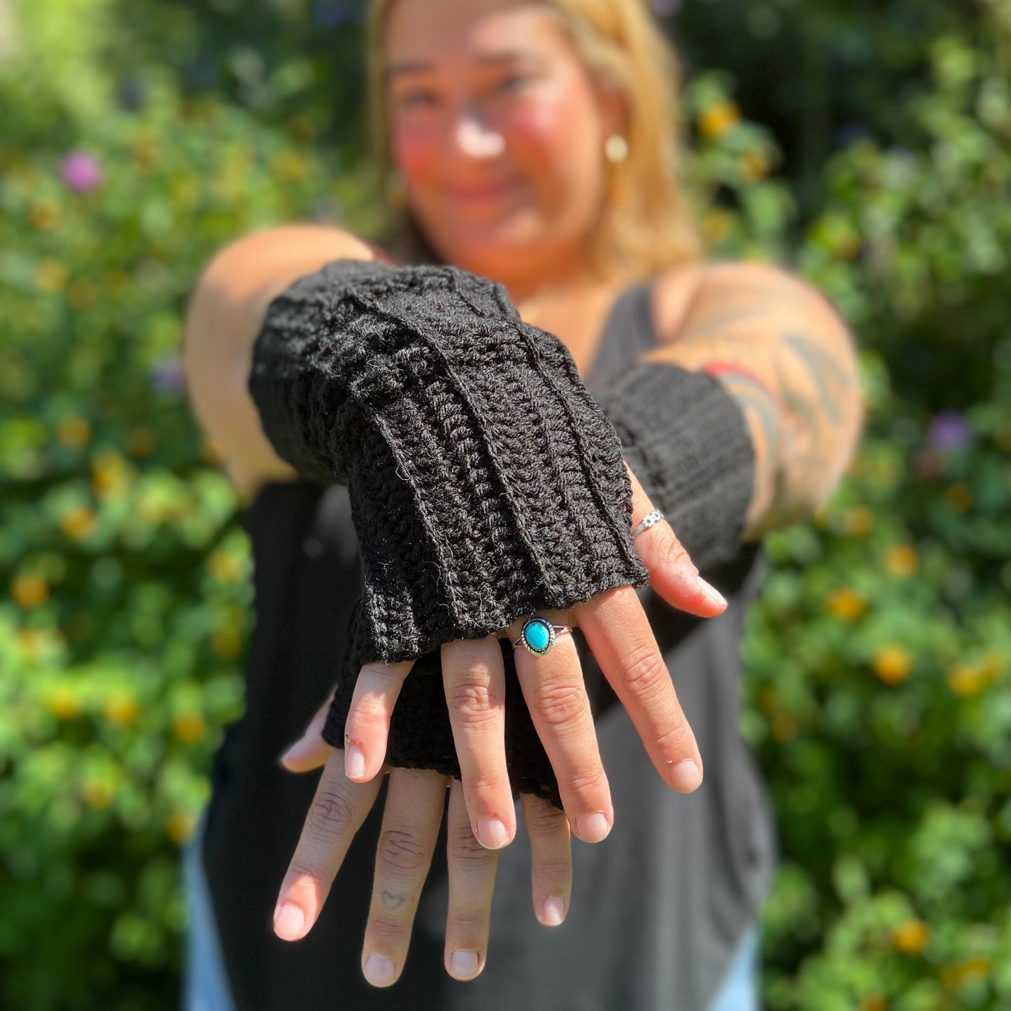 Black Arm Warmers