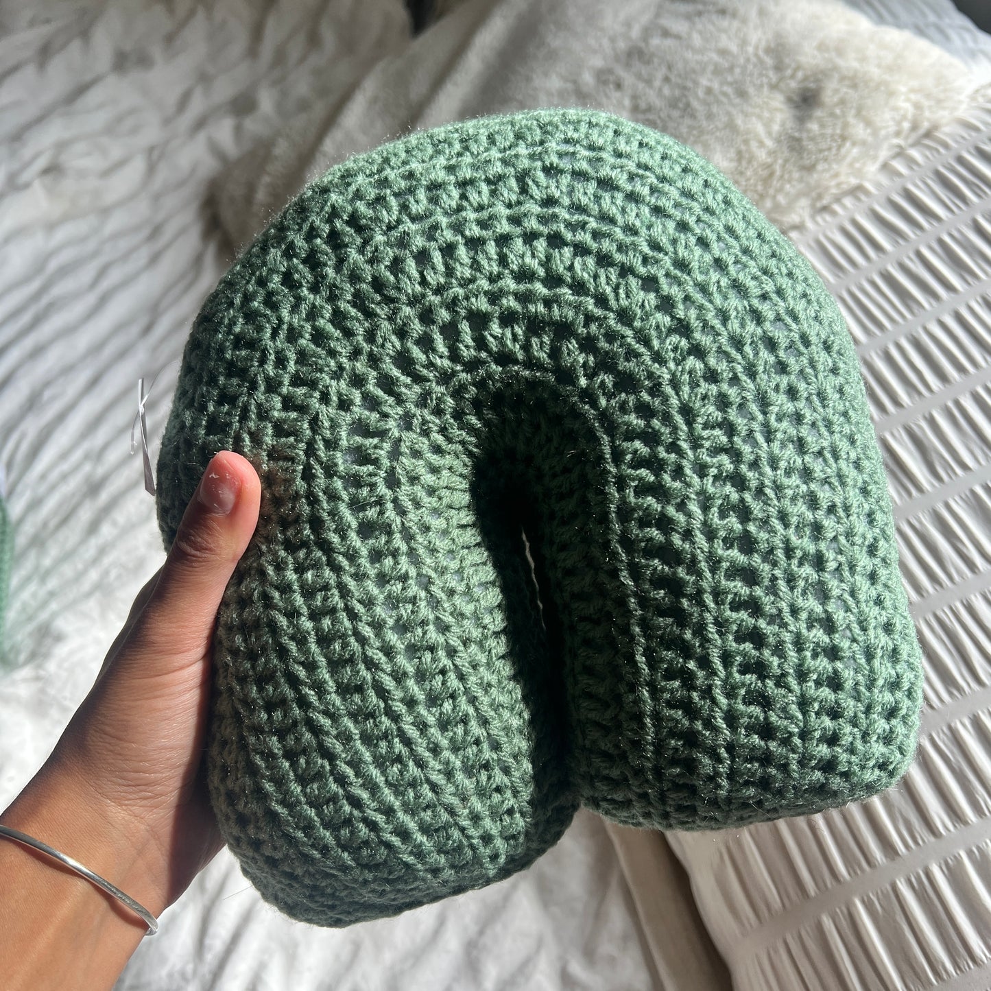 Terracotta Thyme Rainbow Pillow