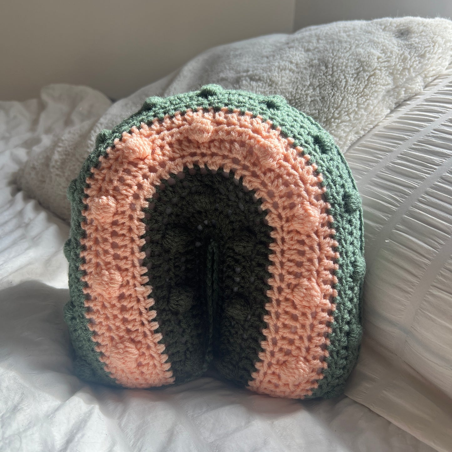 Terracotta Thyme Rainbow Pillow