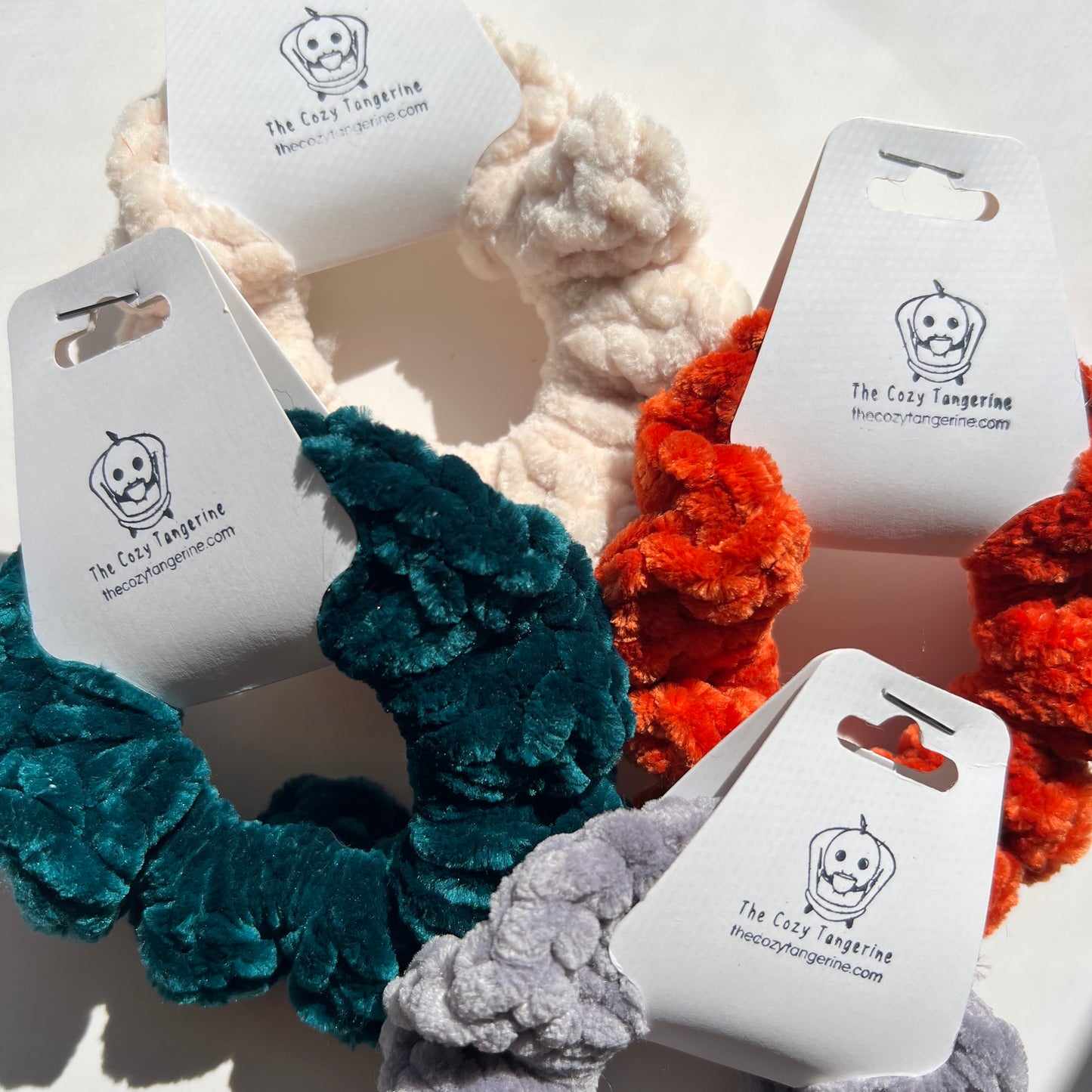 Emerald Velvet Scrunchie
