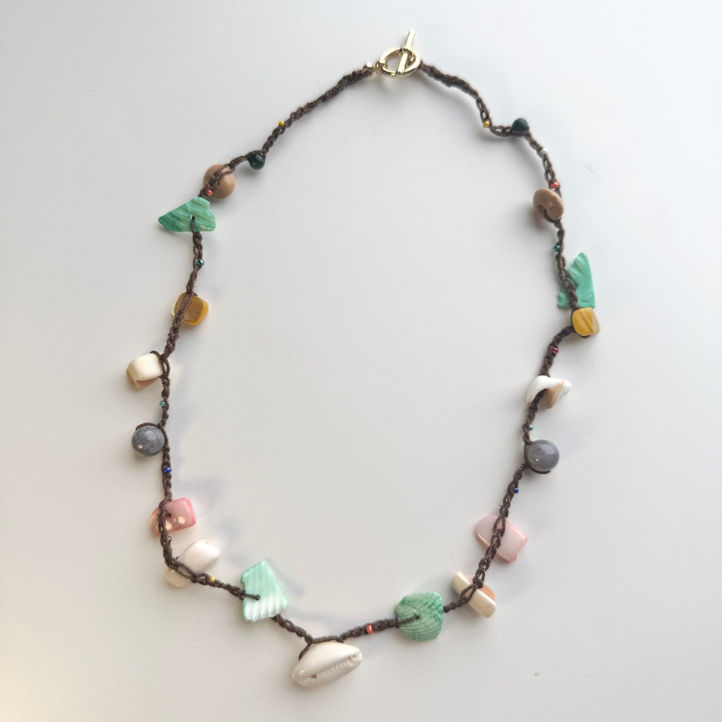 Surf’s Up Crochet Necklace