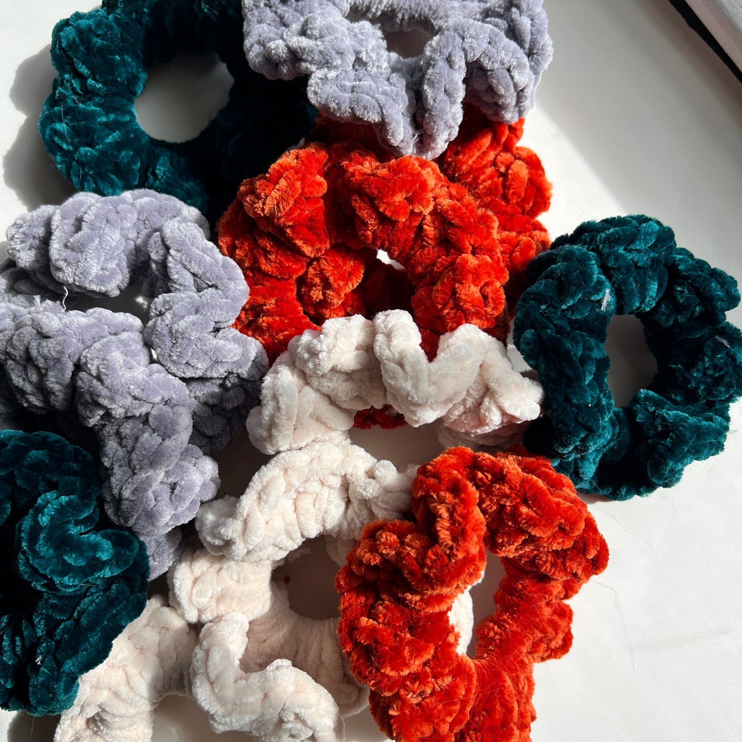Emerald Velvet Scrunchie