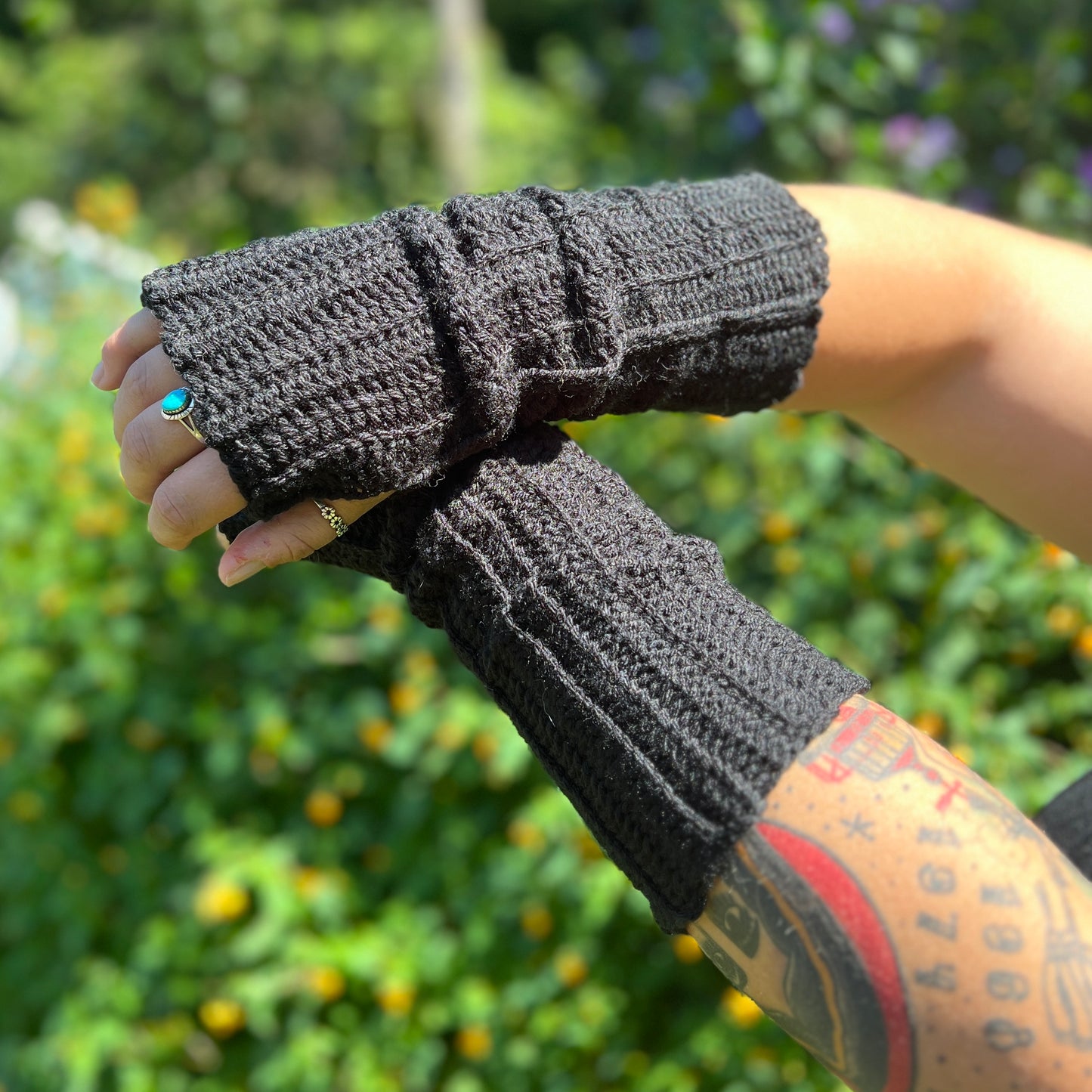 Black Arm Warmers