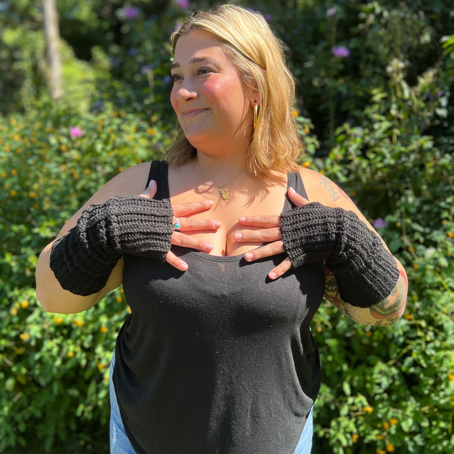 Black Arm Warmers