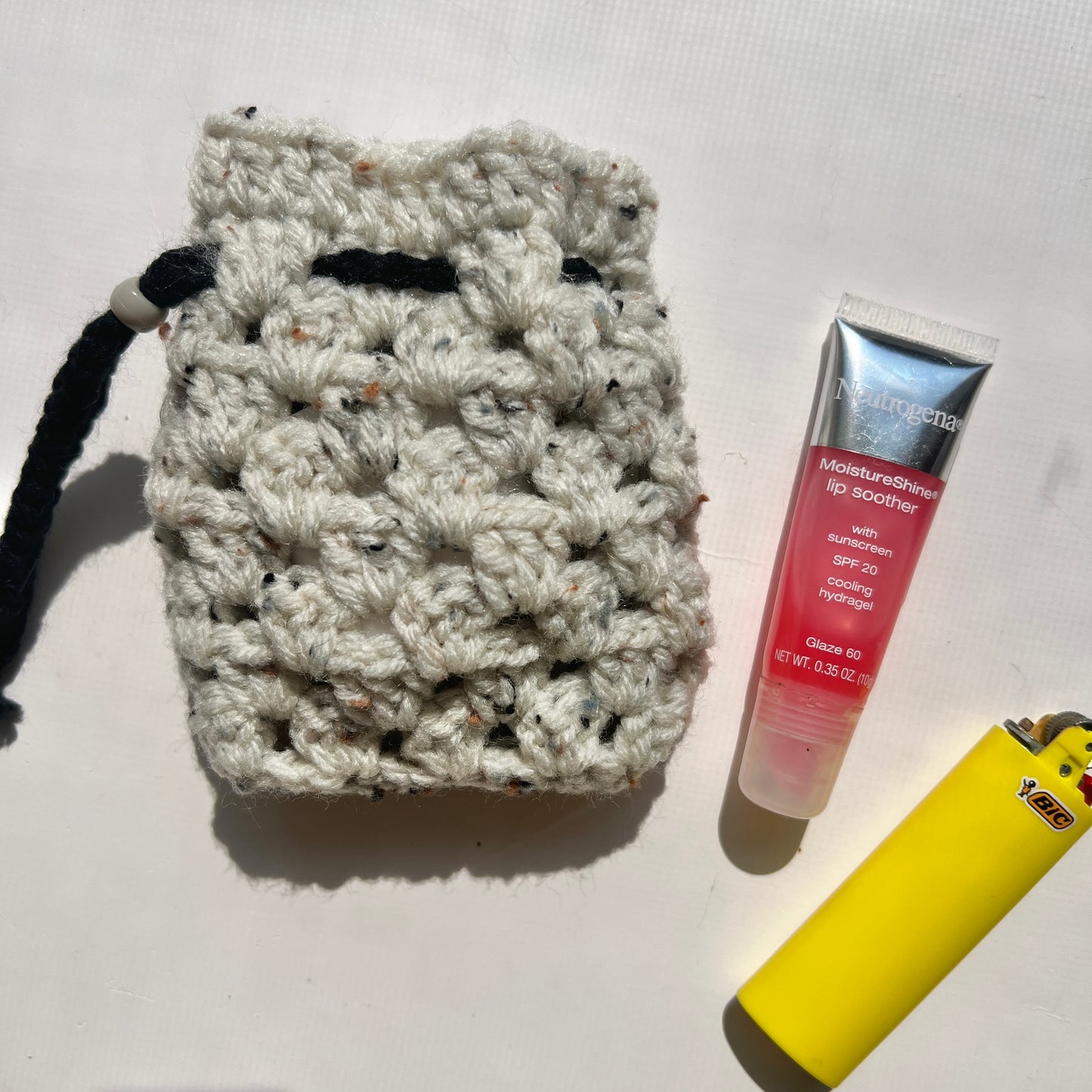 Grey + Black Carry All Pouch (2 Sizes)