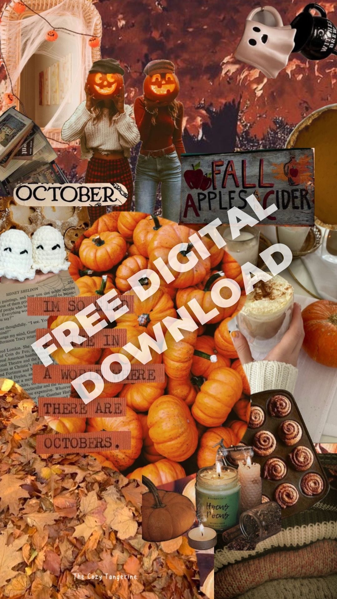 FREE October 2023 iPhone Wallpaper