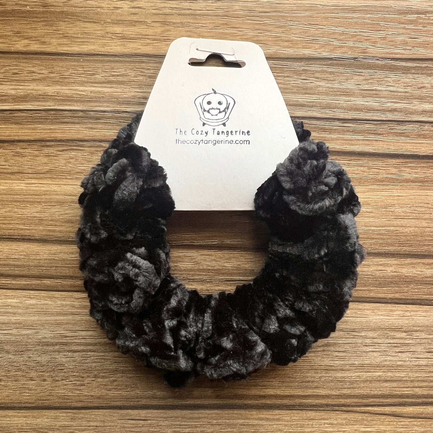 Black Velvet Scrunchie