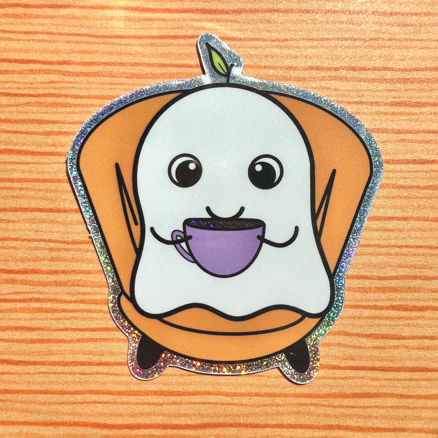 LIMITED EDITION Halloween Cozy Tangerine Sticker