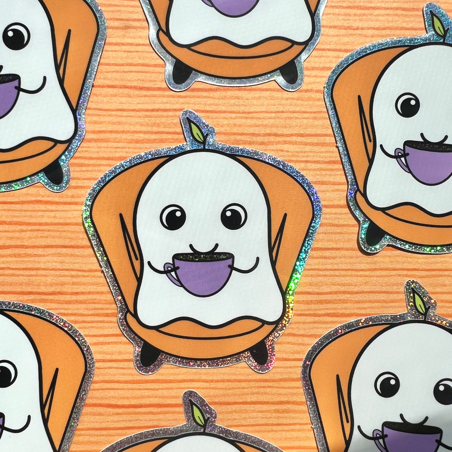 LIMITED EDITION Halloween Cozy Tangerine Sticker