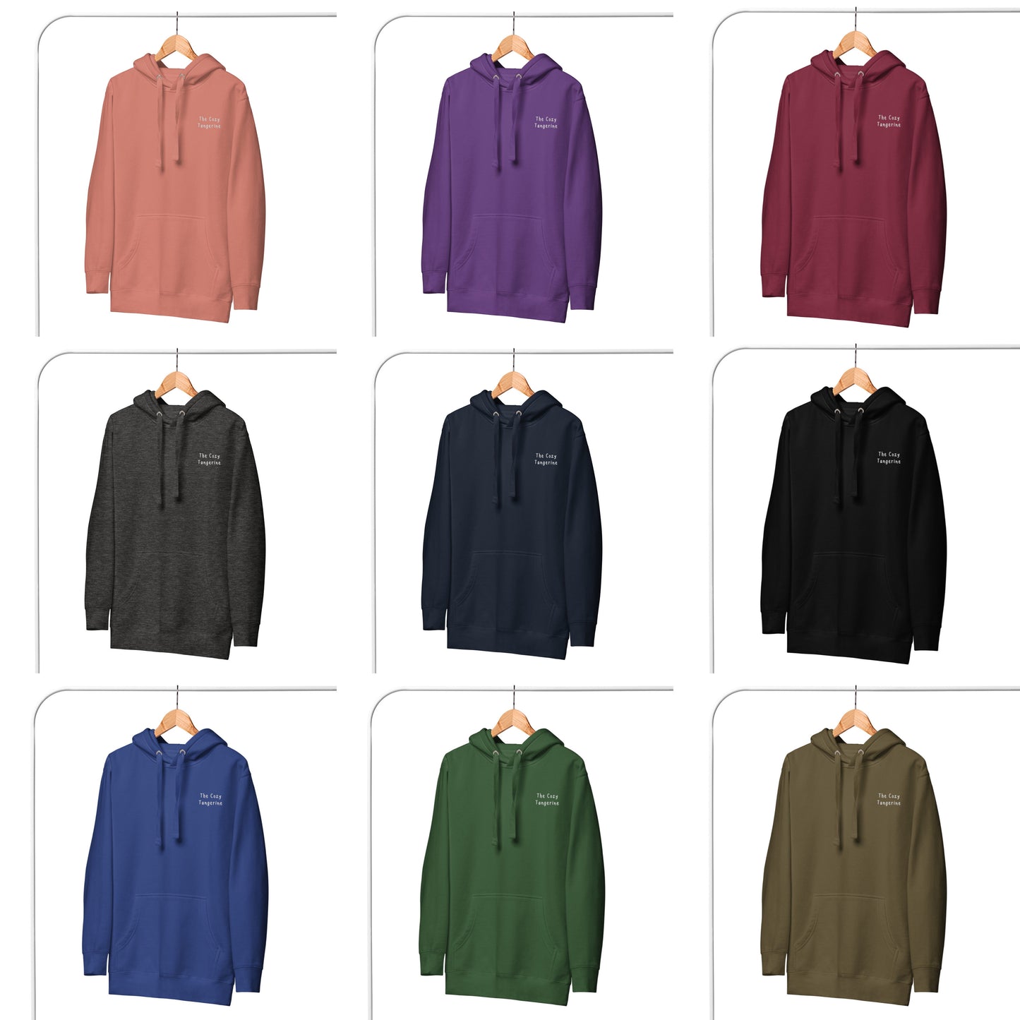 The Cozy Tangerine Hoodie