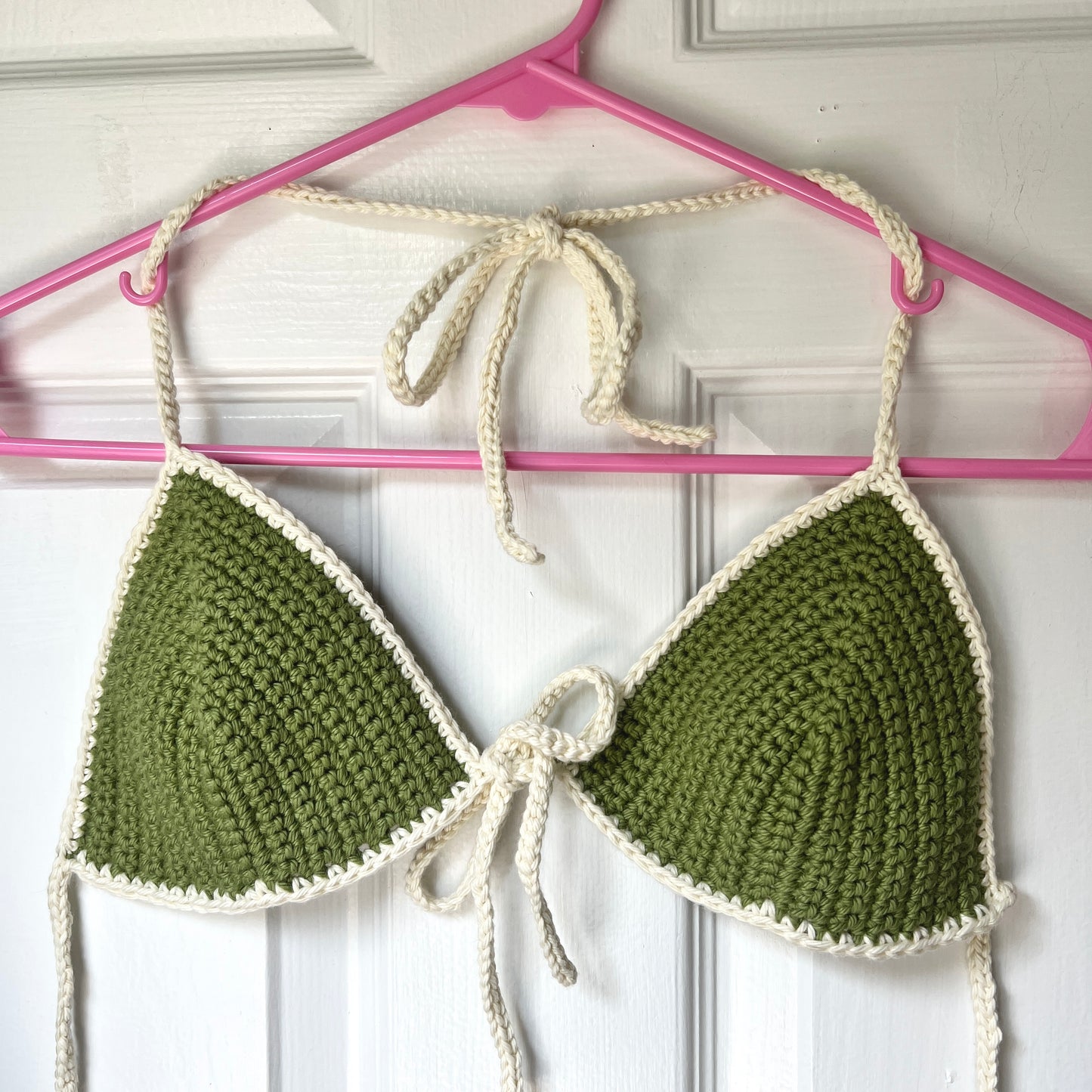 Green Bikini Top/Bralette (M/L)