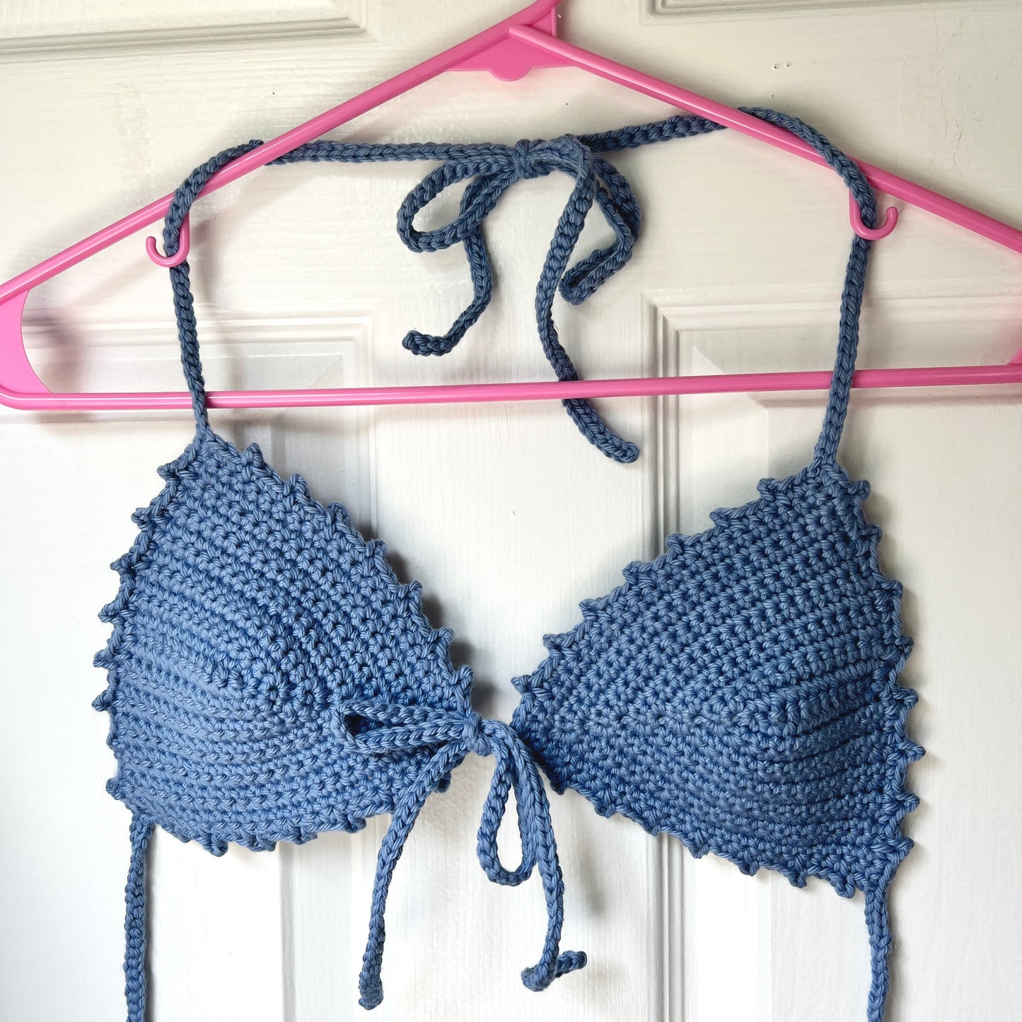 Sky Blue Bikini Top/Bralette (Medium)