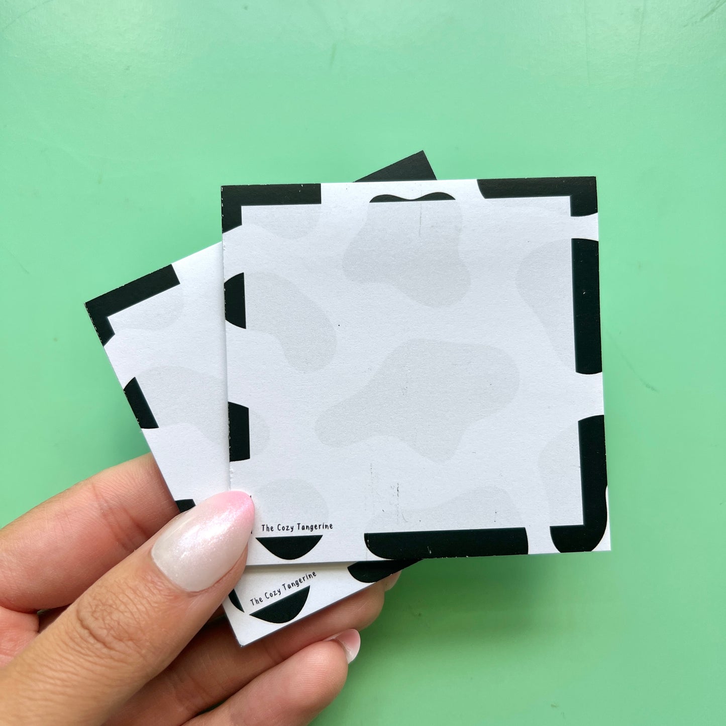 *OOPSIE* Cow Print Sticky Notes