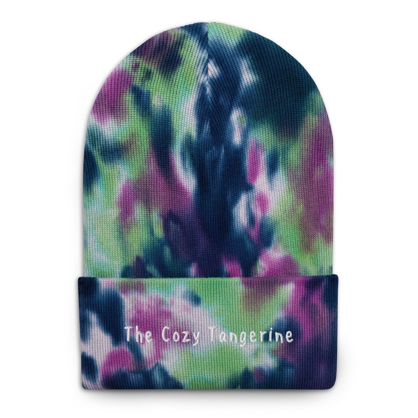 Tie-dye Embroidered Logo Beanie