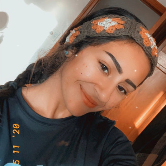 Granny Square Headband PATTERN - The Cozy Tangerine