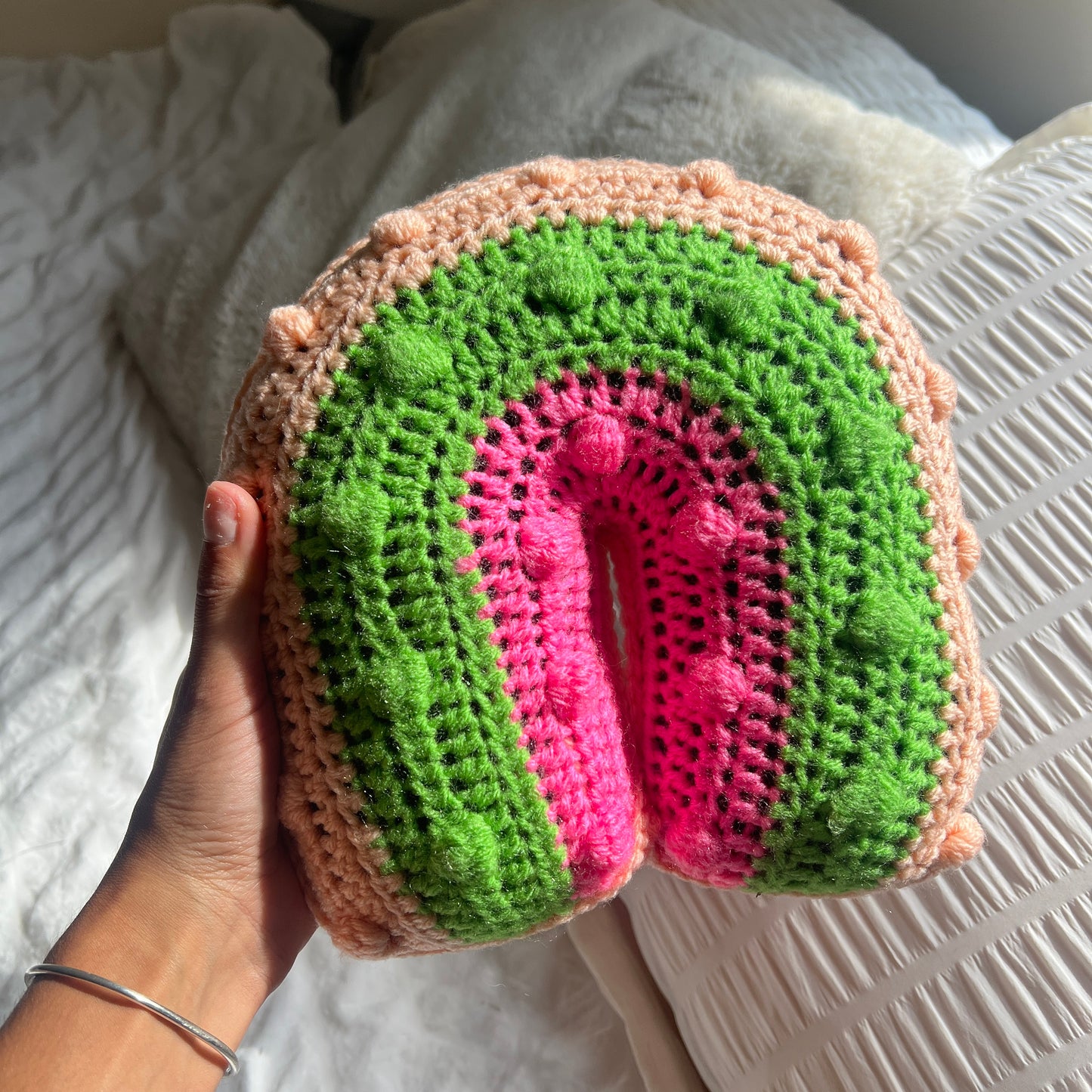Watermelon Rainbow Pillow