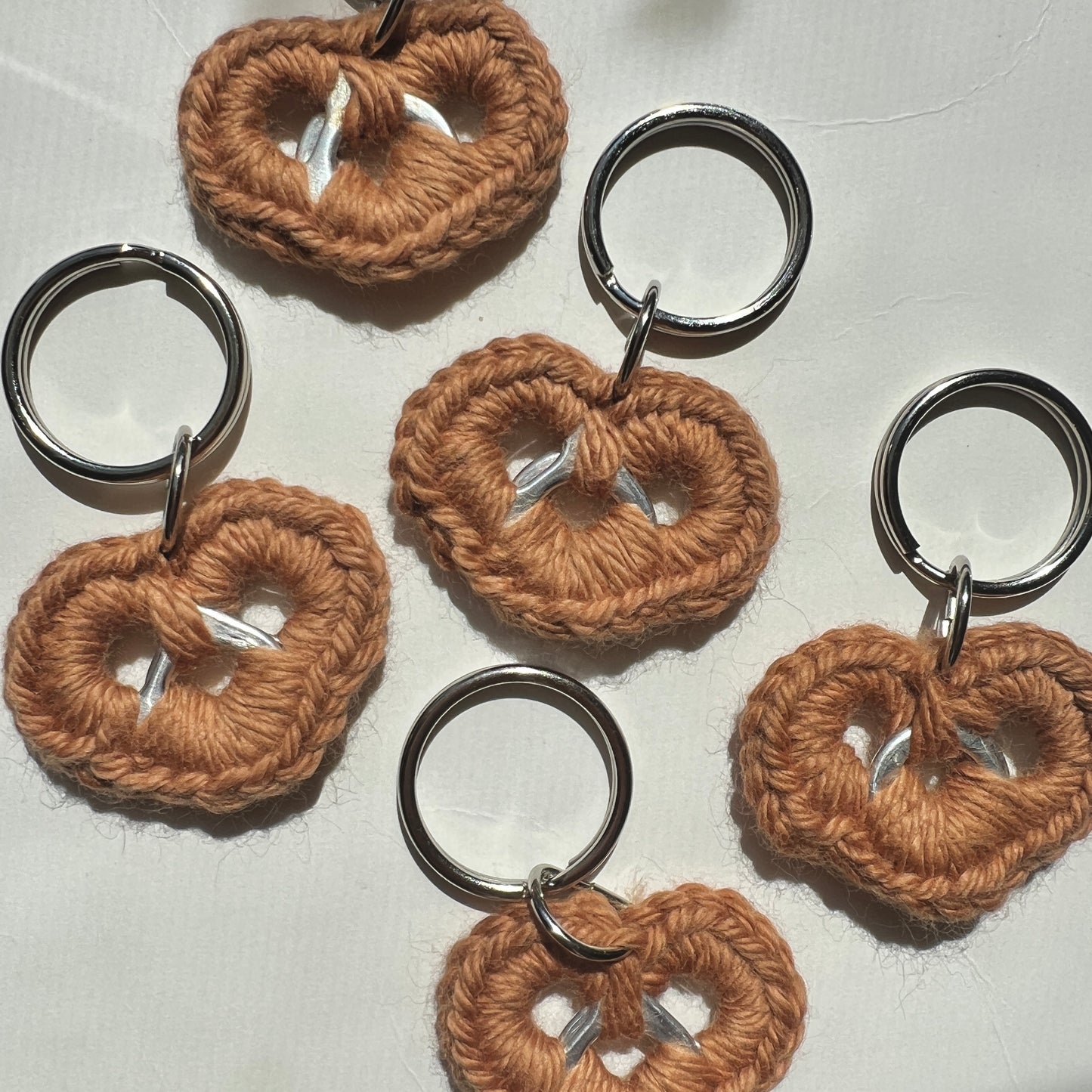 Soda Tab Pretzel Keychain