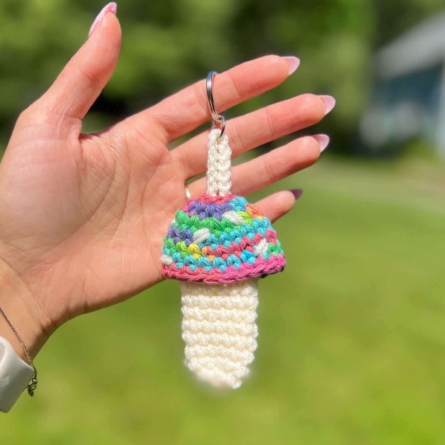 Mushroom Keychain