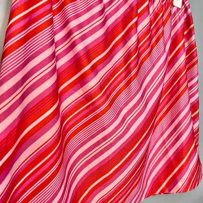 Small Pink Striped Skirt
