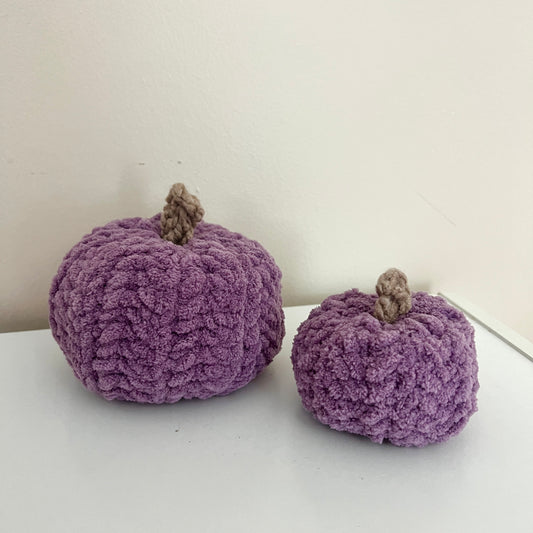 Purple Pumpkin Plushie