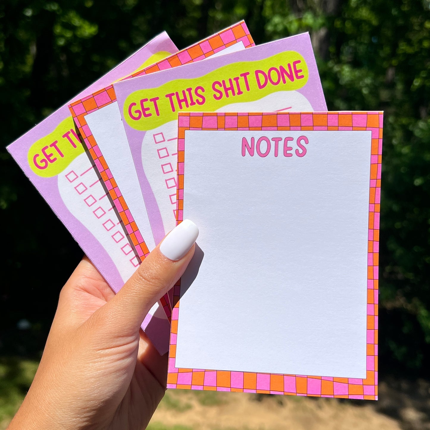 Get This Shit Done Notepad