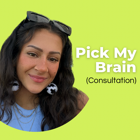 Pick My Brain! | Business or Crochet Consultation