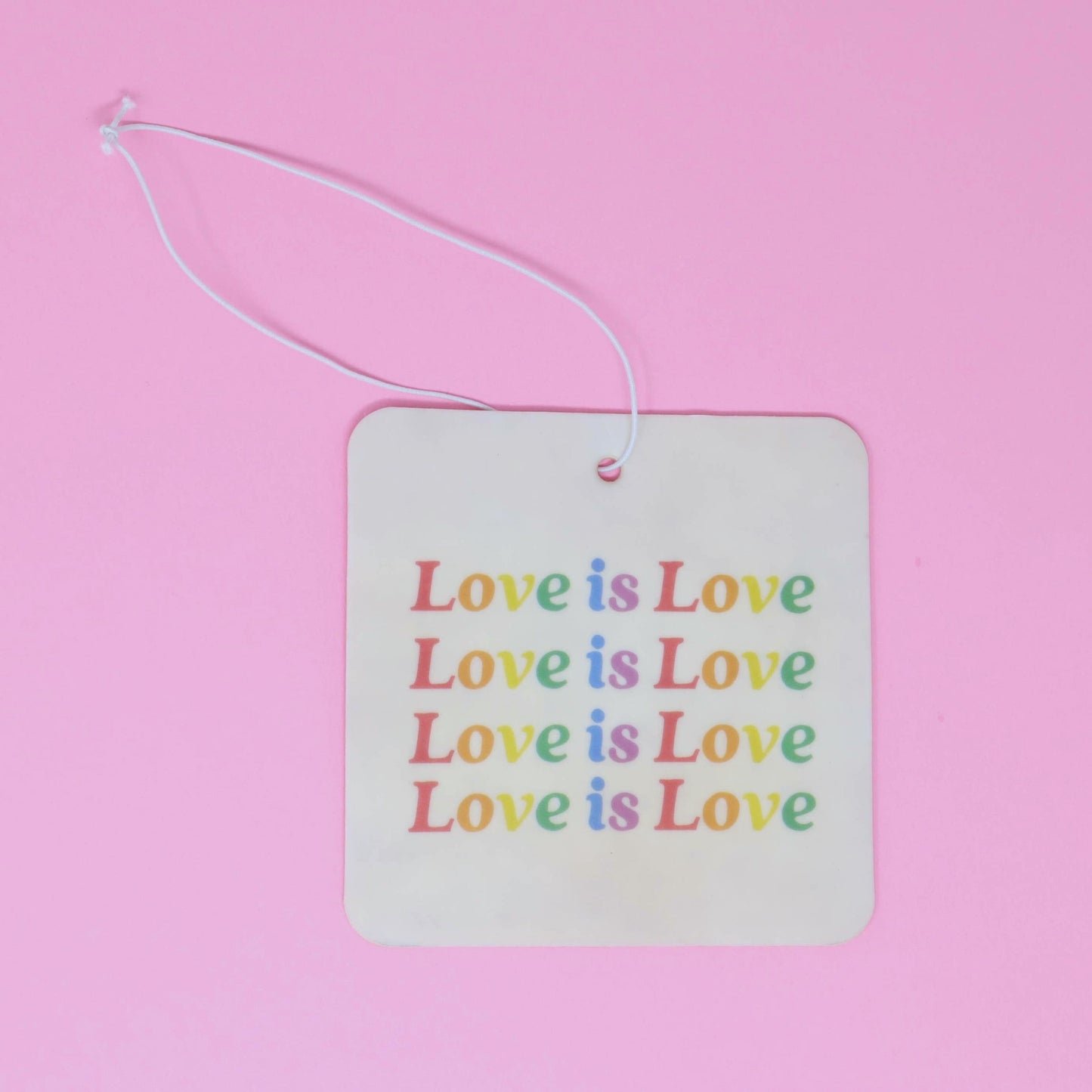 “Love is Love” Retro Air Freshener