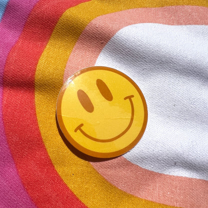smiley face vinyl stickers
