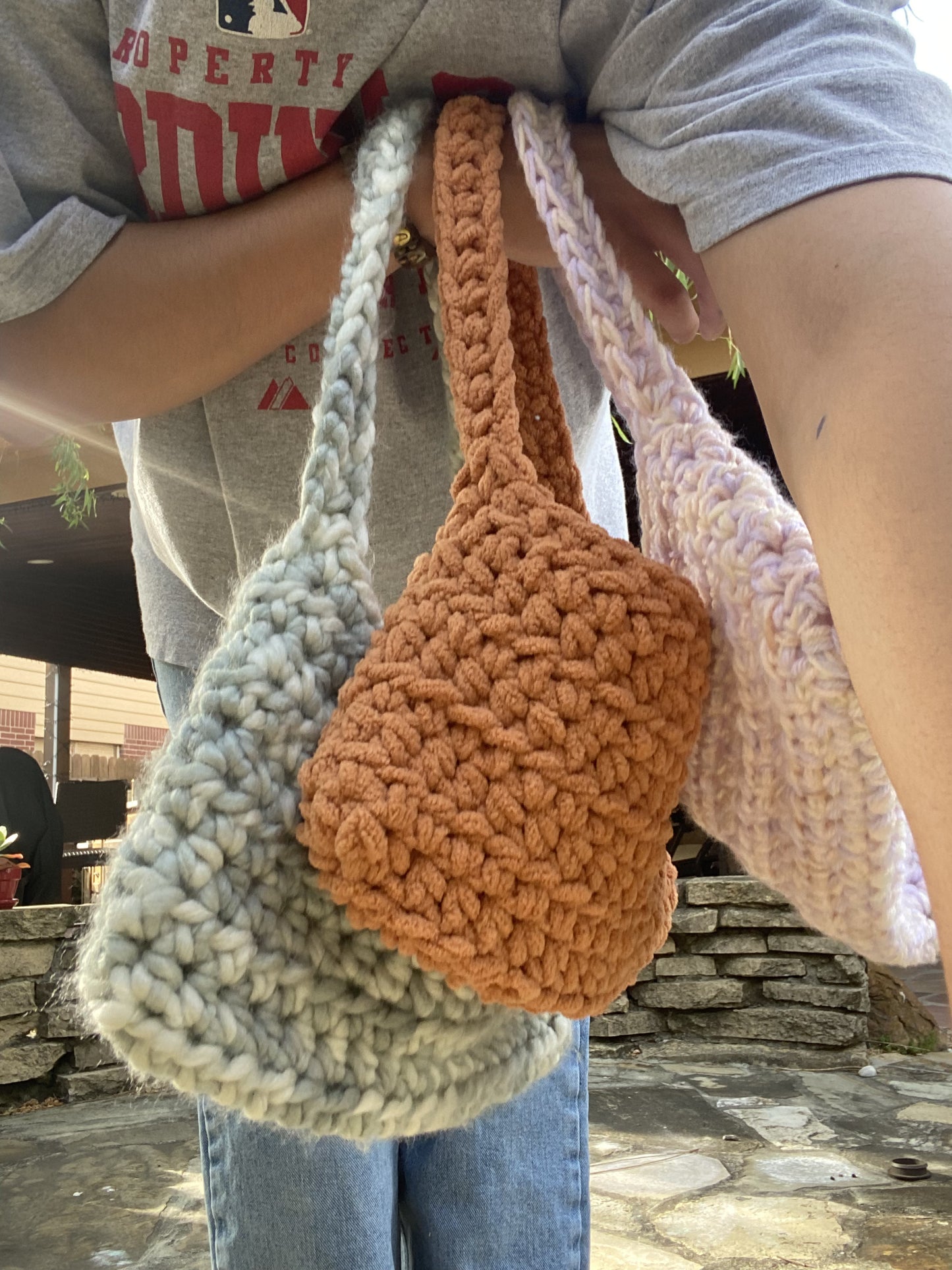 Cloud Nine Chunky Shoulder Bag Crochet Pattern (Digital Download)