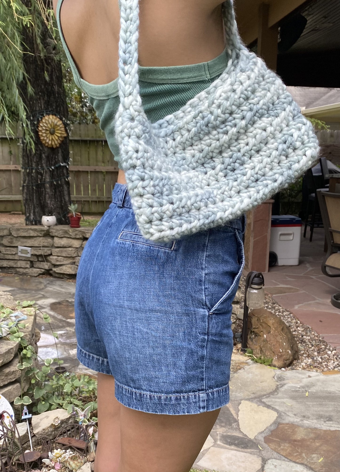 Cloud Nine Chunky Shoulder Bag Crochet Pattern (Digital Download)