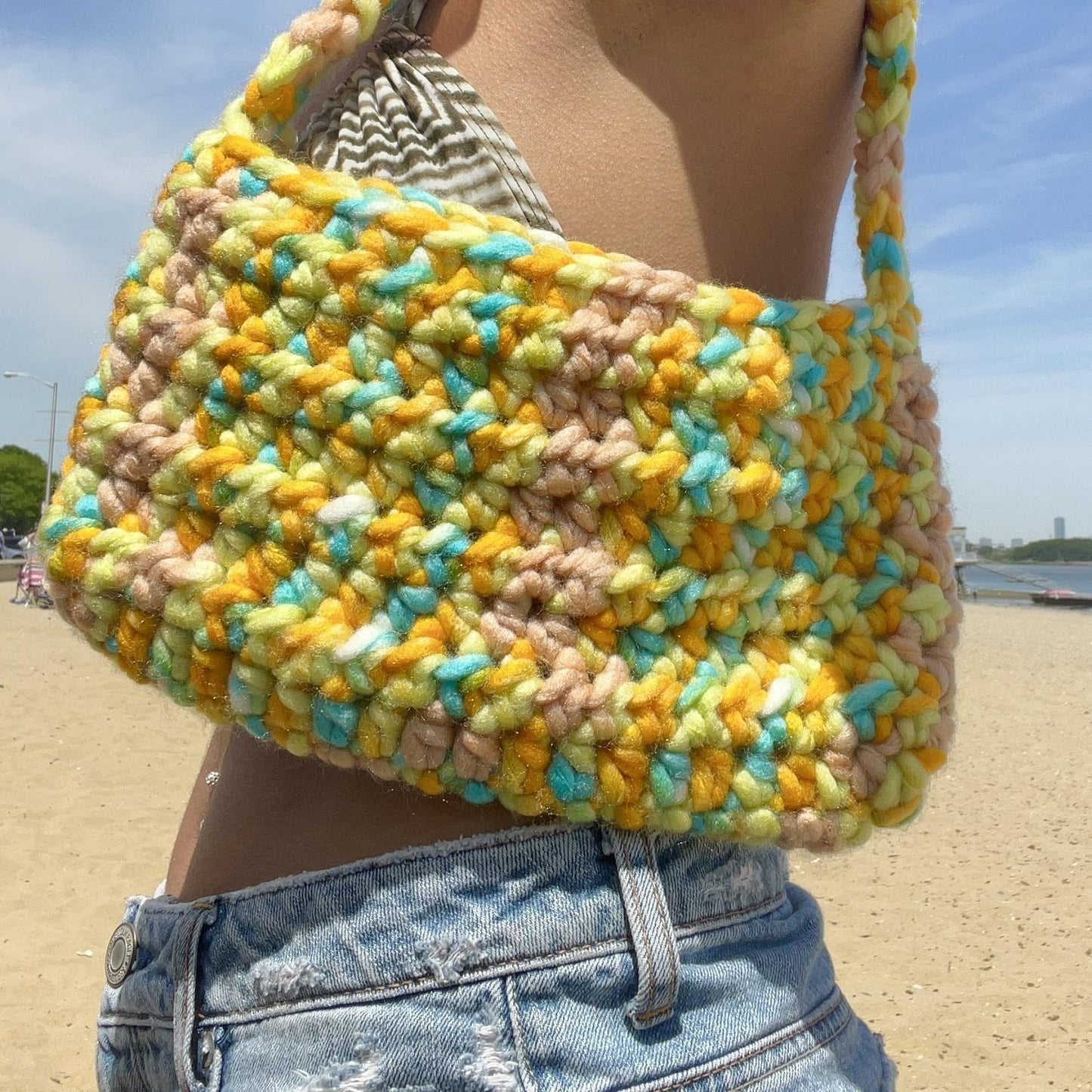 Cloud Nine Chunky Shoulder Bag Crochet Pattern (Digital Download)