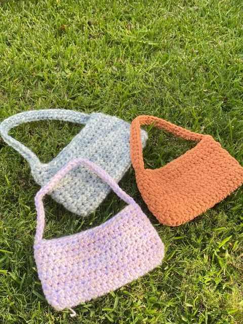 Cloud Nine Chunky Shoulder Bag Crochet Pattern (Digital Download)