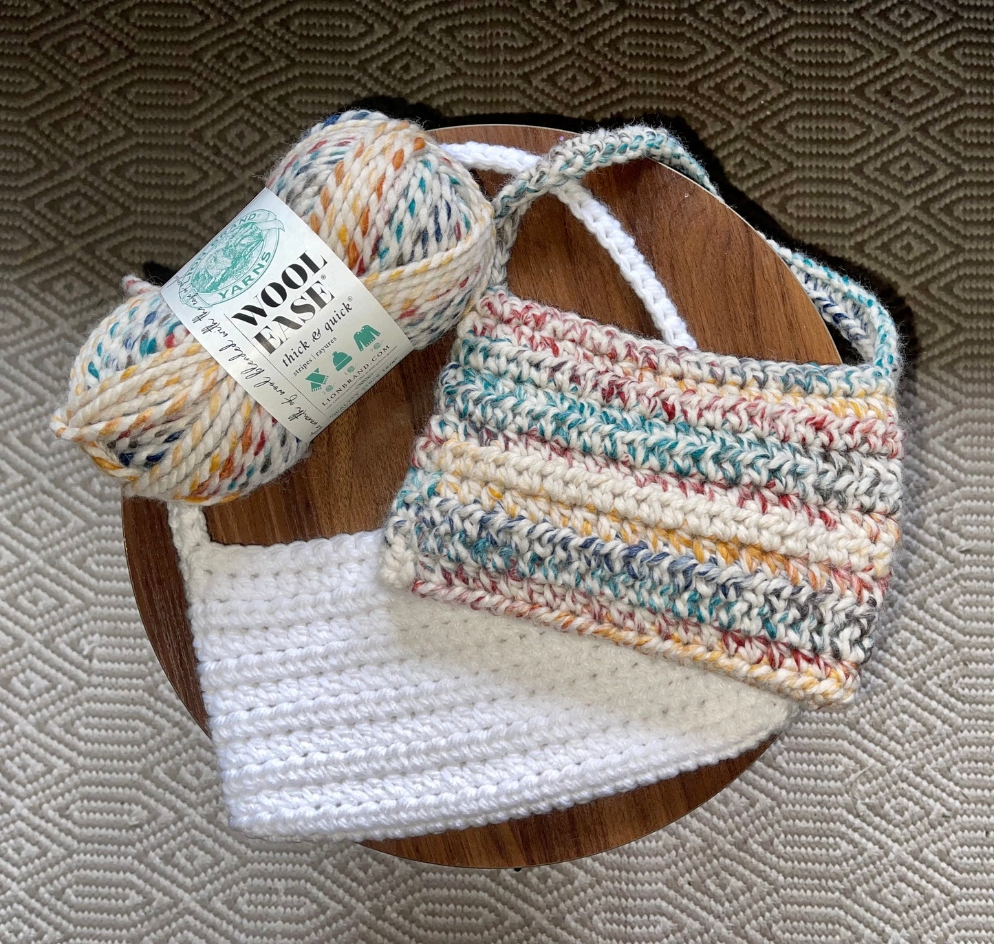 Cloud Nine Chunky Shoulder Bag Crochet Pattern (Digital Download)