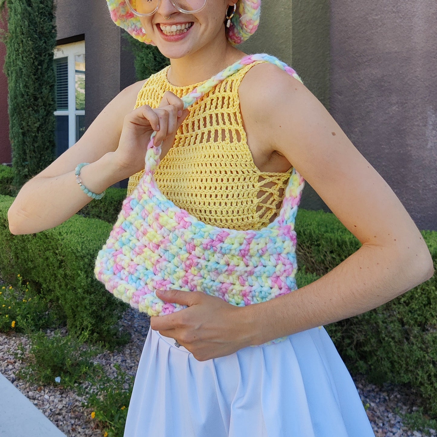 Cloud Nine Chunky Shoulder Bag Crochet Pattern (Digital Download)