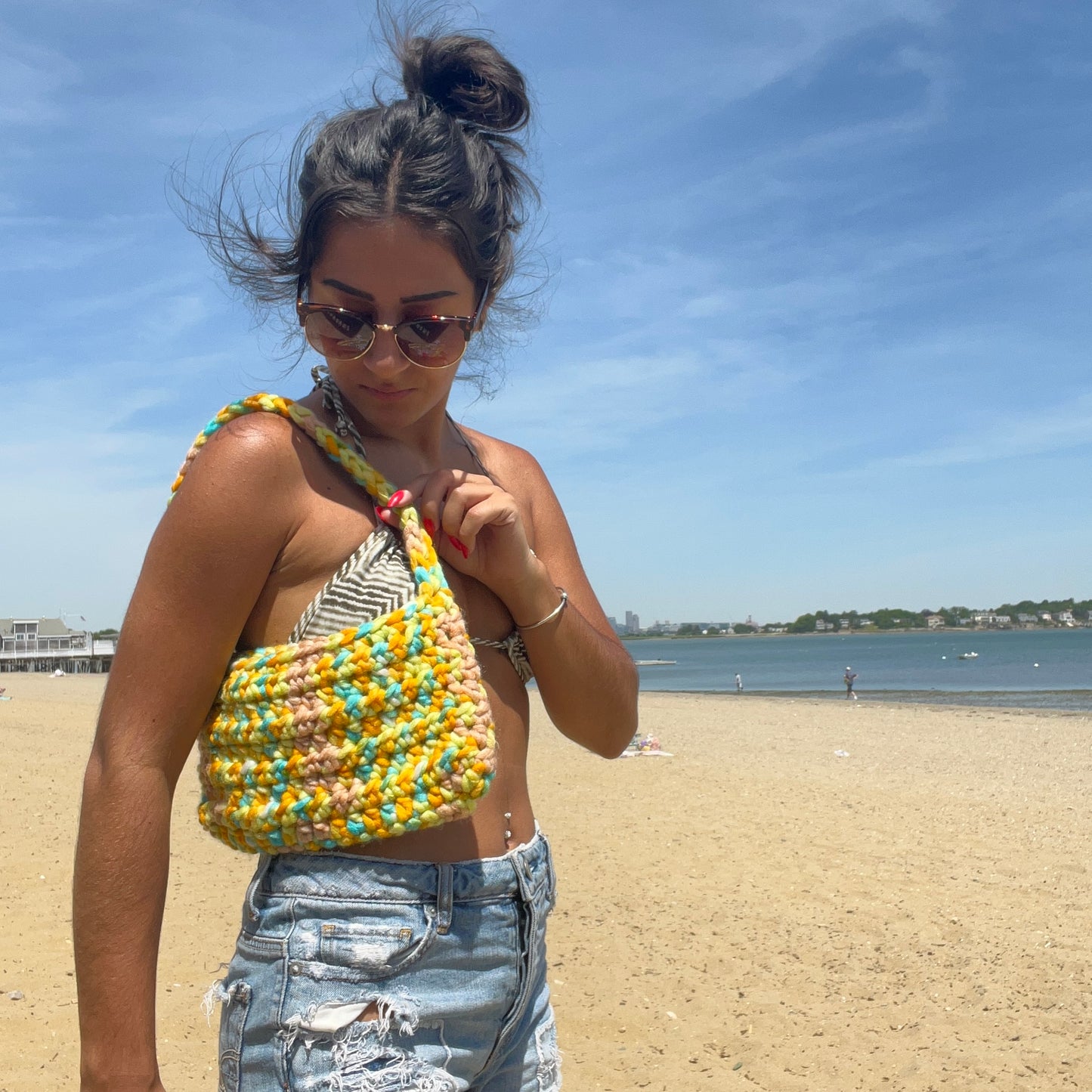 Cloud Nine Chunky Shoulder Bag Crochet Pattern (Digital Download)