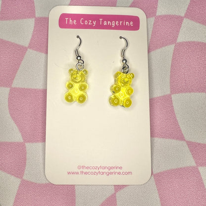 Gummy Bear Earrings (Yellow)