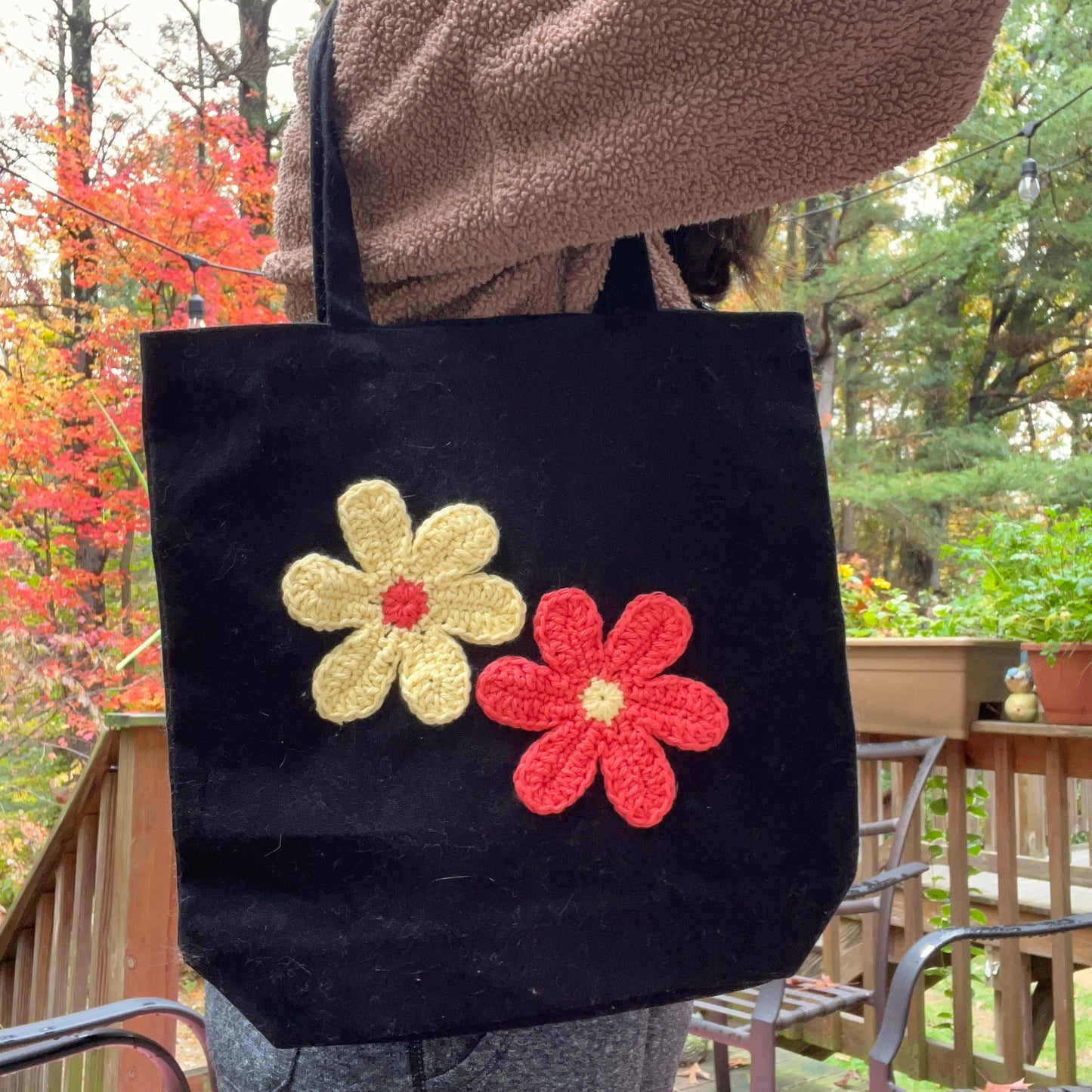 flower carrying bag