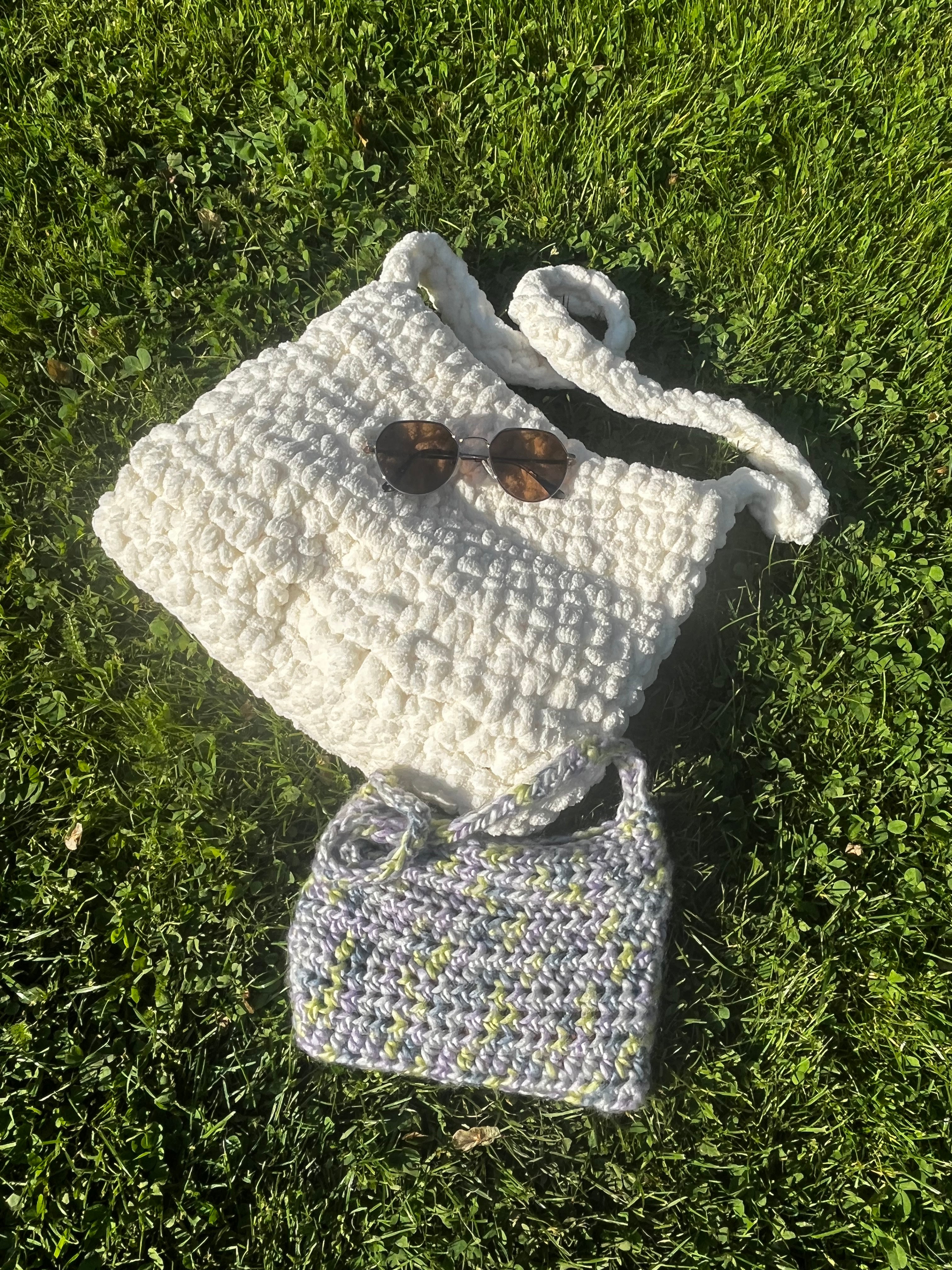 Crochet hot sale peg bag